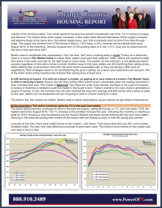 market report sample
